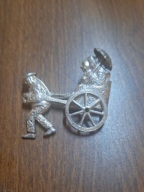 Sterling Silver Vintage Pin Stamped Spain